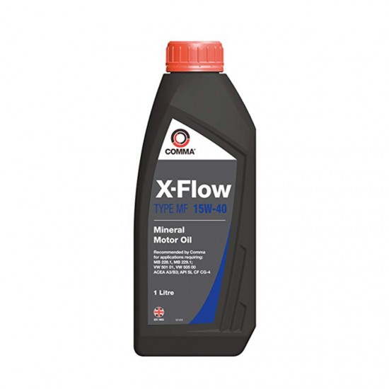 Λάδι ορυκτέλαιο 15W/40 1L TYPE MF COMMA