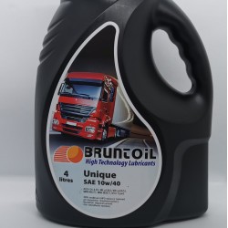 Λάδι για φορτηγά 10W/40 4L DIESEL UNIQUE BRUNTOIL