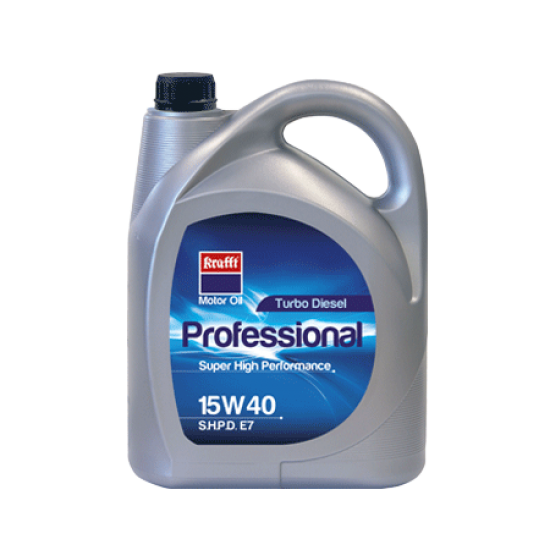 Ορυκτέλαιο 15W40 (SHPD E7) 5L KRAFFT