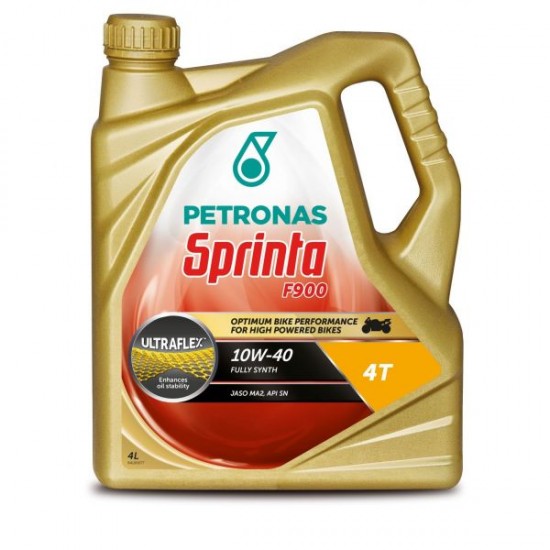 Λάδι 10W/40 συνθετικό F900 SPRINTA PETRONAS 4Τ 4L