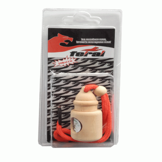 Άρωμα μπουκαλάκι ξύλινο με καπάκι TOBACCO FERAL