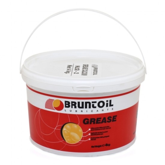 Γράσσο λιθίου BRUNTOIL NLGI-2 4kg